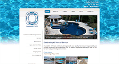 Desktop Screenshot of dapoolsandspas.com